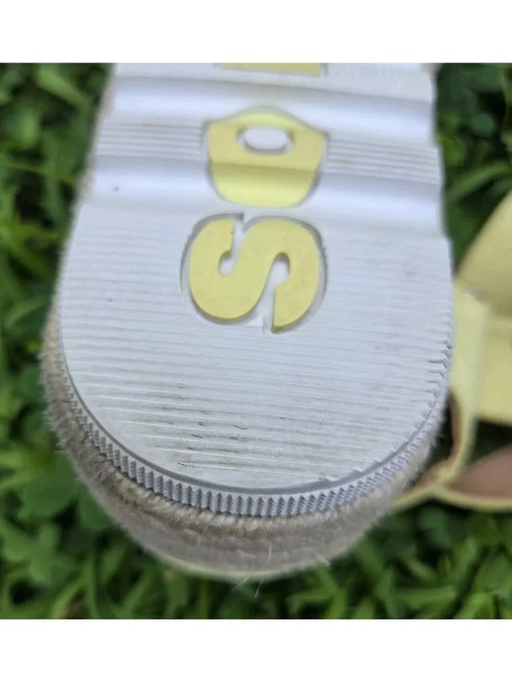 SOREL Cameron Multi Strap Platform Wedge Sandal Sunnyside Yellow Suede Wmn's 8.5